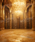 Gold Glitter Ballroom Hall Backdrop for Photography