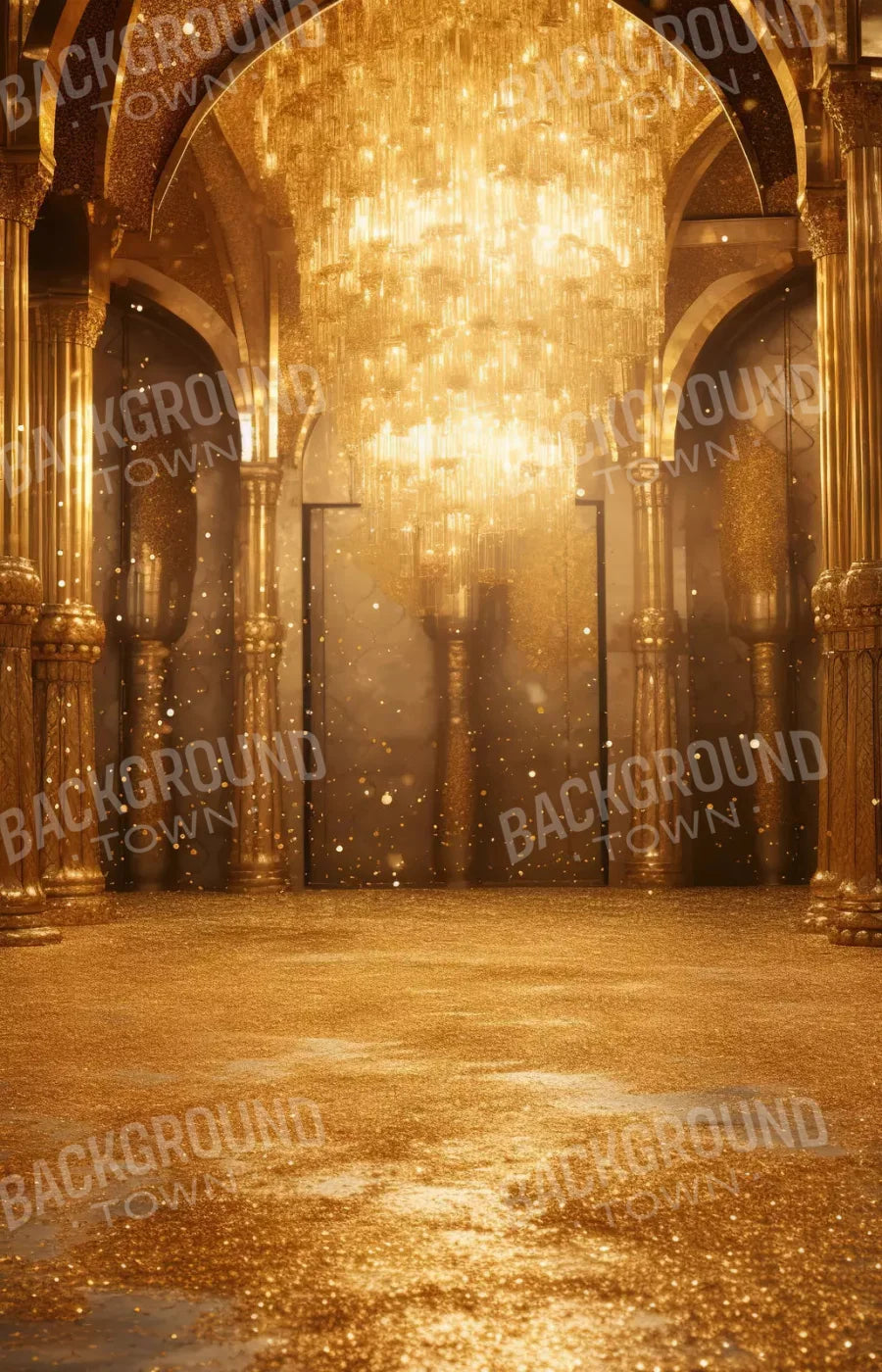 Glitter Hall 8X12 Ultracloth ( 96 X 144 Inch ) Backdrop