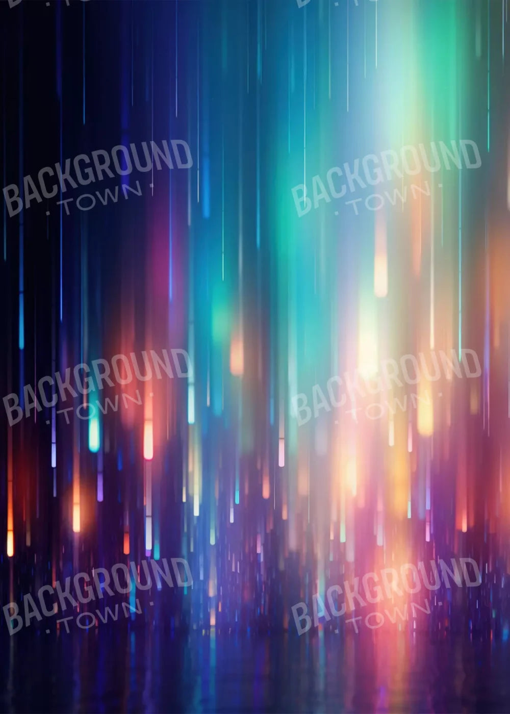 Glitter Rain Bright 5X7 Ultracloth ( 60 X 84 Inch ) Backdrop