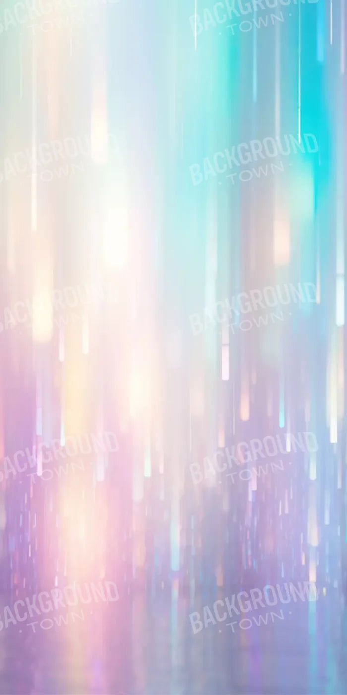 Glitter Rain Pastel 10’X20’ Ultracloth (120 X 240 Inch) Backdrop