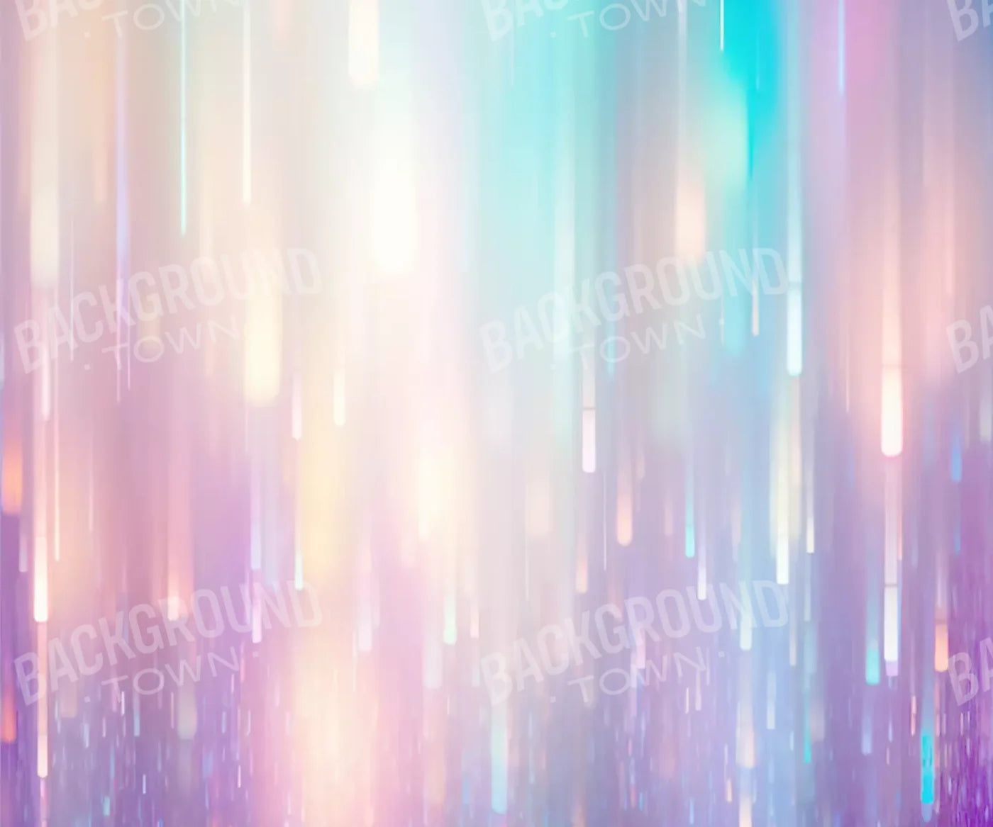Glitter Rain Pastel 12’X10’ Ultracloth (144 X 120 Inch) Backdrop
