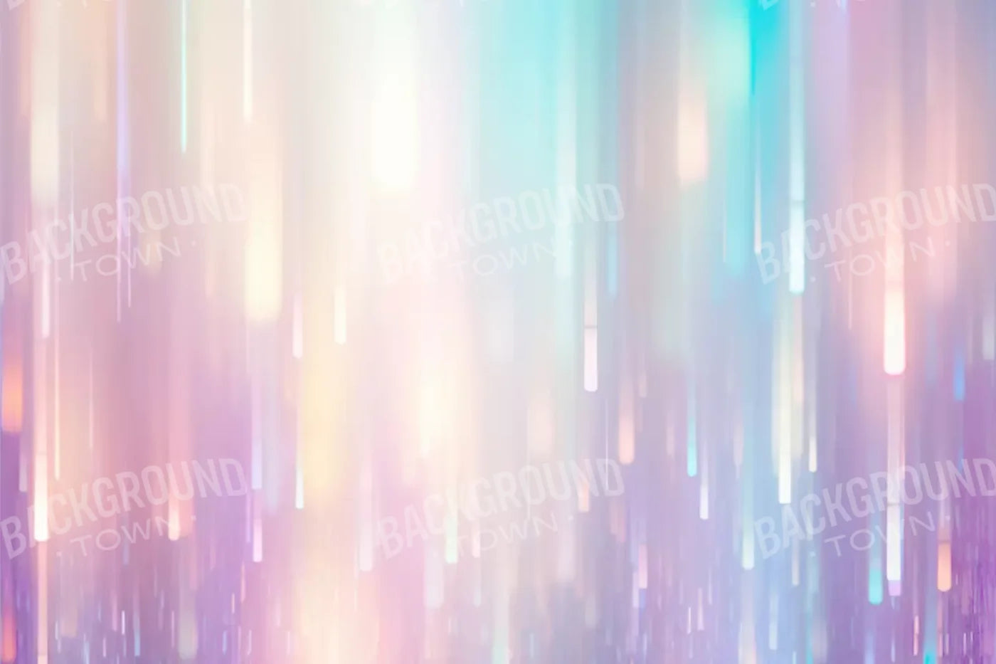 Glitter Rain Pastel 12’X8’ Ultracloth (144 X 96 Inch) Backdrop