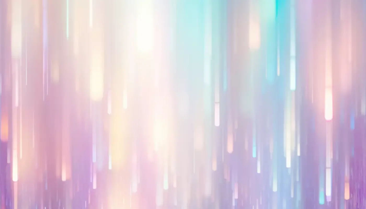 Glitter Rain Pastel 14’X8’ Ultracloth (168 X 96 Inch) Backdrop