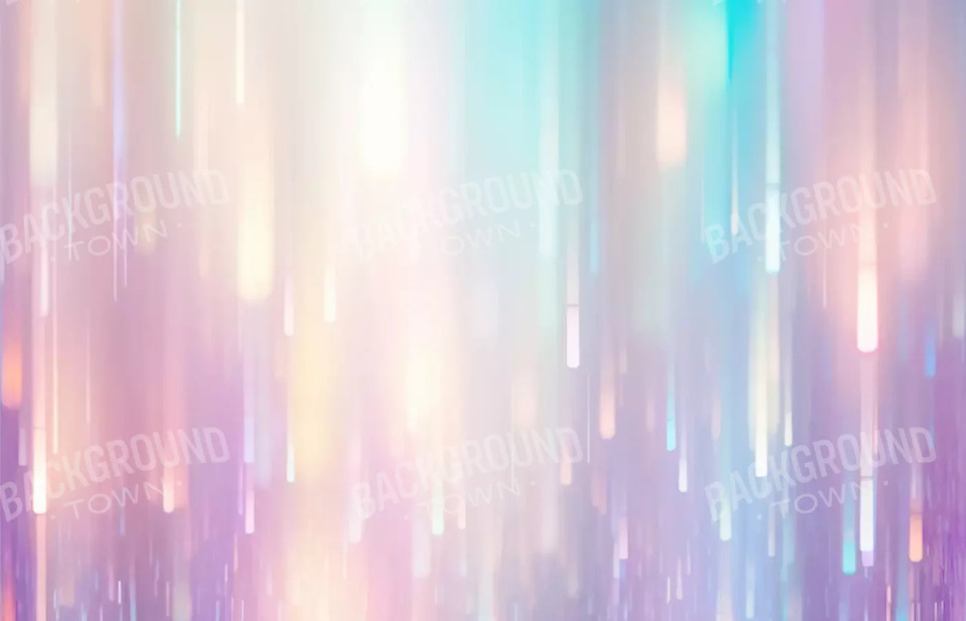 Glitter Rain Pastel 14’X9’ Ultracloth (168 X 108 Inch) Backdrop