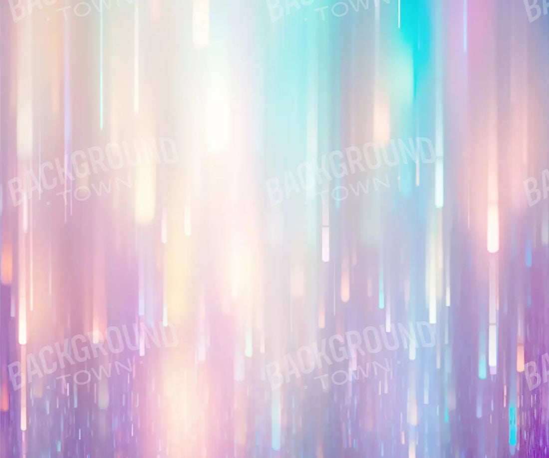 Glitter Rain Pastel 5’X4’2 Fleece (60 X 50 Inch) Backdrop