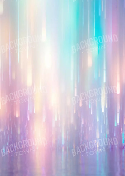 Glitter Rain Pastel 5’X7’ Ultracloth (60 X 84 Inch) Backdrop