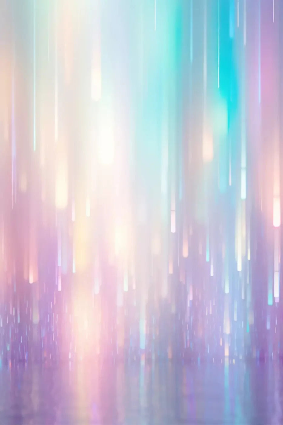 Glitter Rain Pastel 5’X7’6 For Lvl Up Backdrop System (60 X 90 Inch)