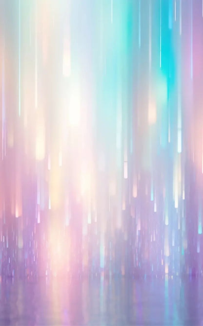 Glitter Rain Pastel 5’X8’ Ultracloth (60 X 96 Inch) Backdrop