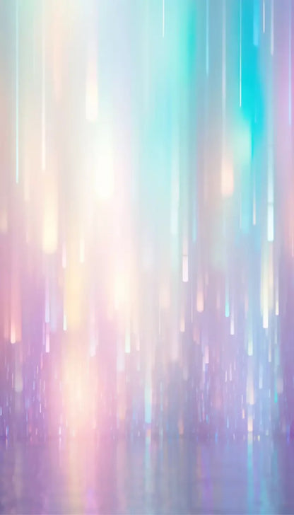 Glitter Rain Pastel 8’X14’ Ultracloth (96 X 168 Inch) Backdrop