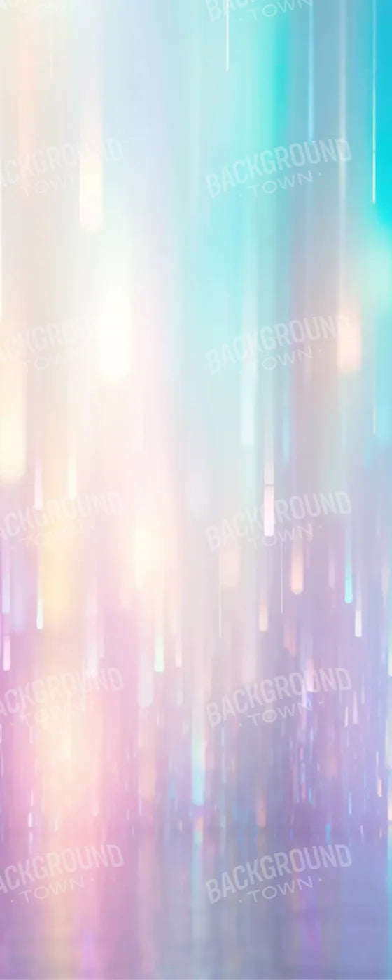 Glitter Rain Pastel 8’X20’ Ultracloth (96 X 240 Inch) Backdrop