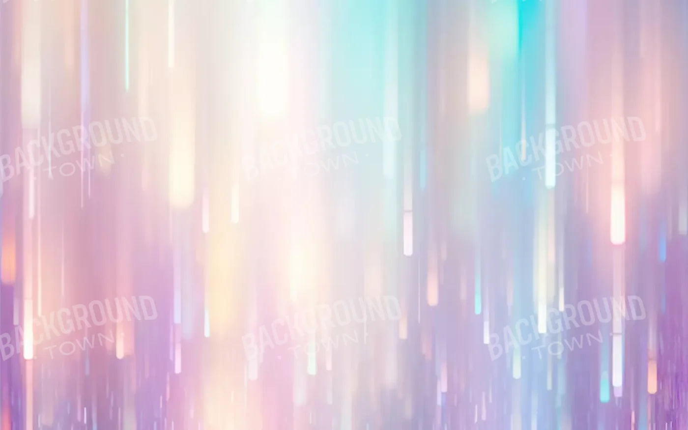 Glitter Rain Pastel 8’X5’ Ultracloth (96 X 60 Inch) Backdrop