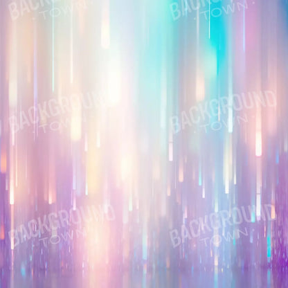 Glitter Rain Pastel 8’X8’ Fleece (96 X Inch) Backdrop