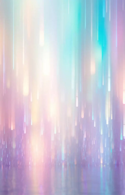 Glitter Rain Pastel 9’X14’ Ultracloth (108 X 168 Inch) Backdrop