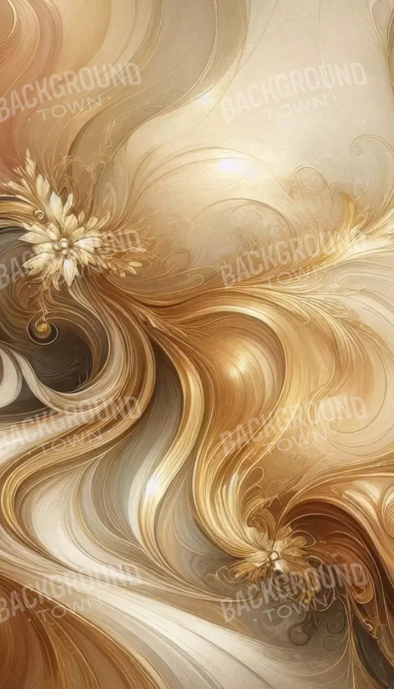 Gold Abyss 8’X14’ Ultracloth (96 X 168 Inch) Backdrop