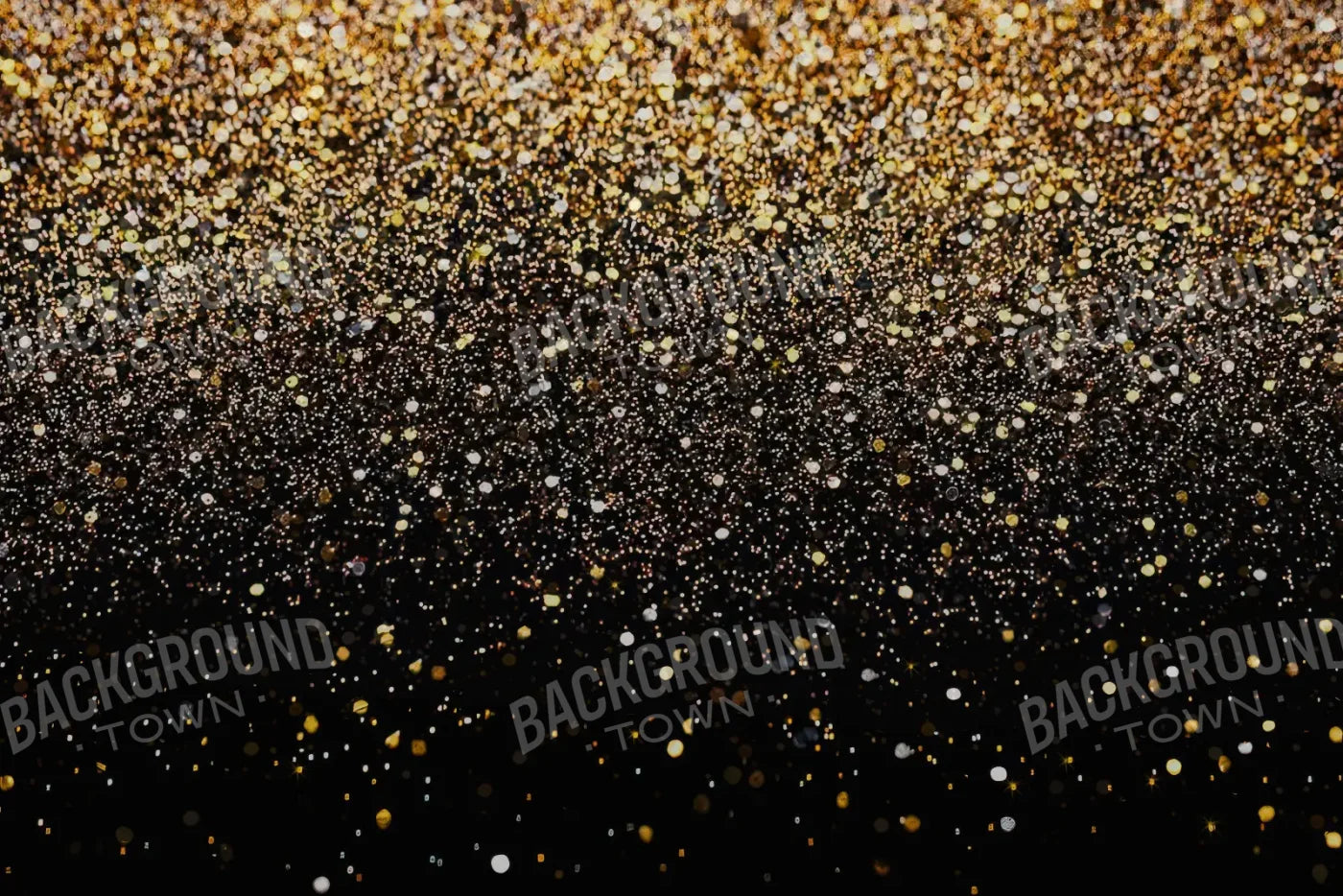 Gold Confetti Shower 12’x8’ UltraCloth (144 x 96 inch) Backdrop