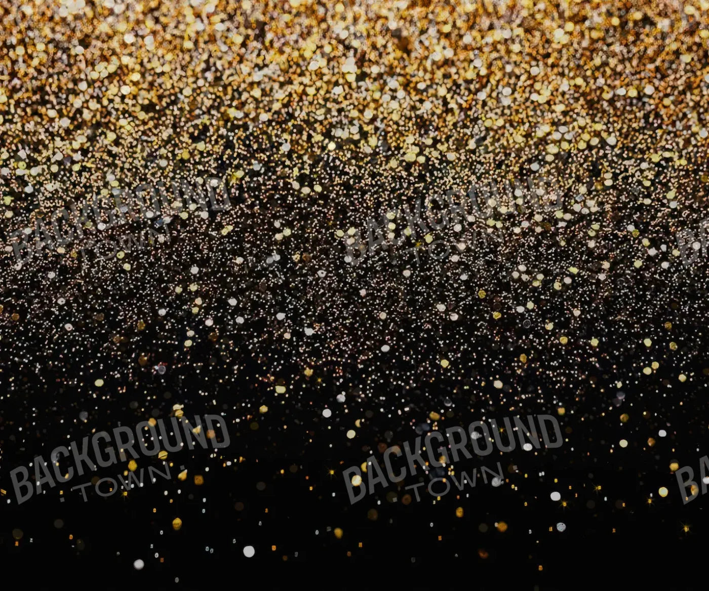 Gold Confetti Shower 5’x4’2 Fleece (60 x 50 inch) Backdrop