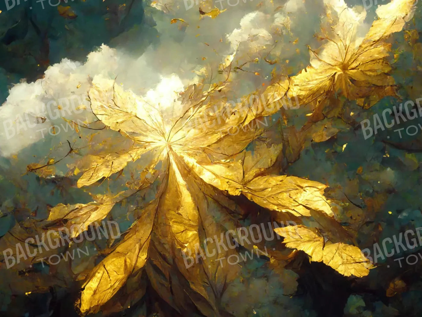 Gold Keeper 10X8 Fleece ( 120 X 96 Inch ) Backdrop