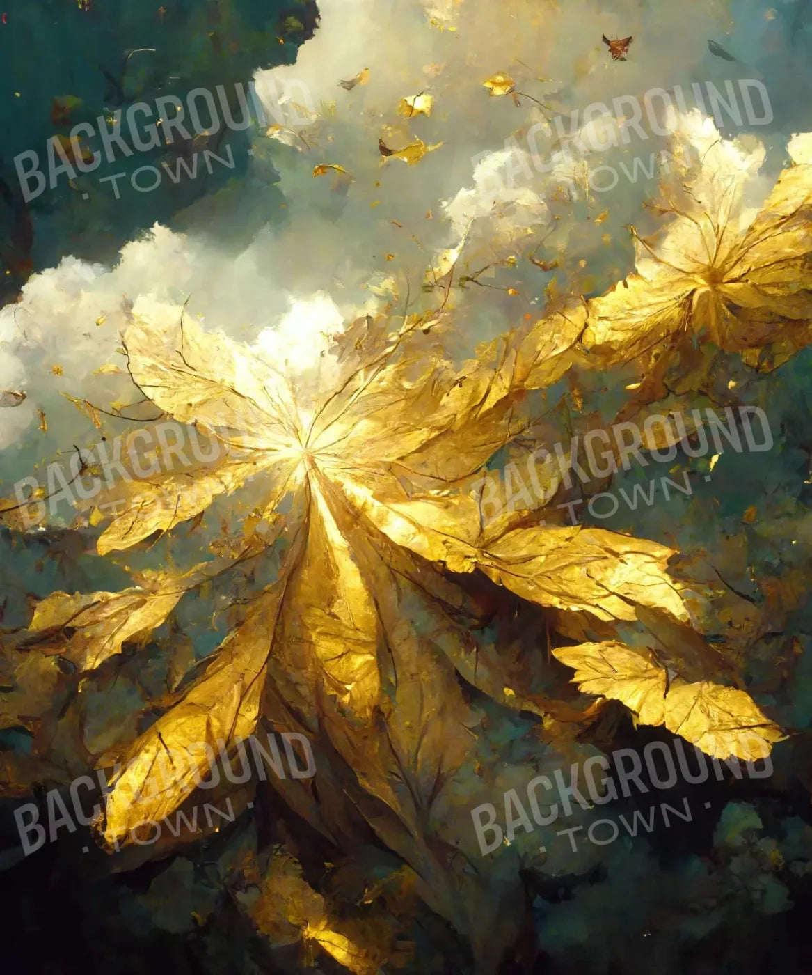 Yellow Al Design Backdrop for Photography