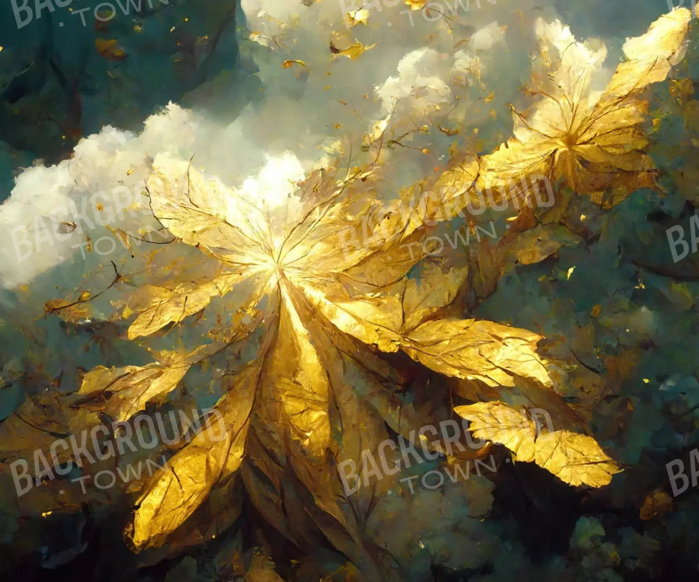 Gold Keeper 5X42 Fleece ( 60 X 50 Inch ) Backdrop