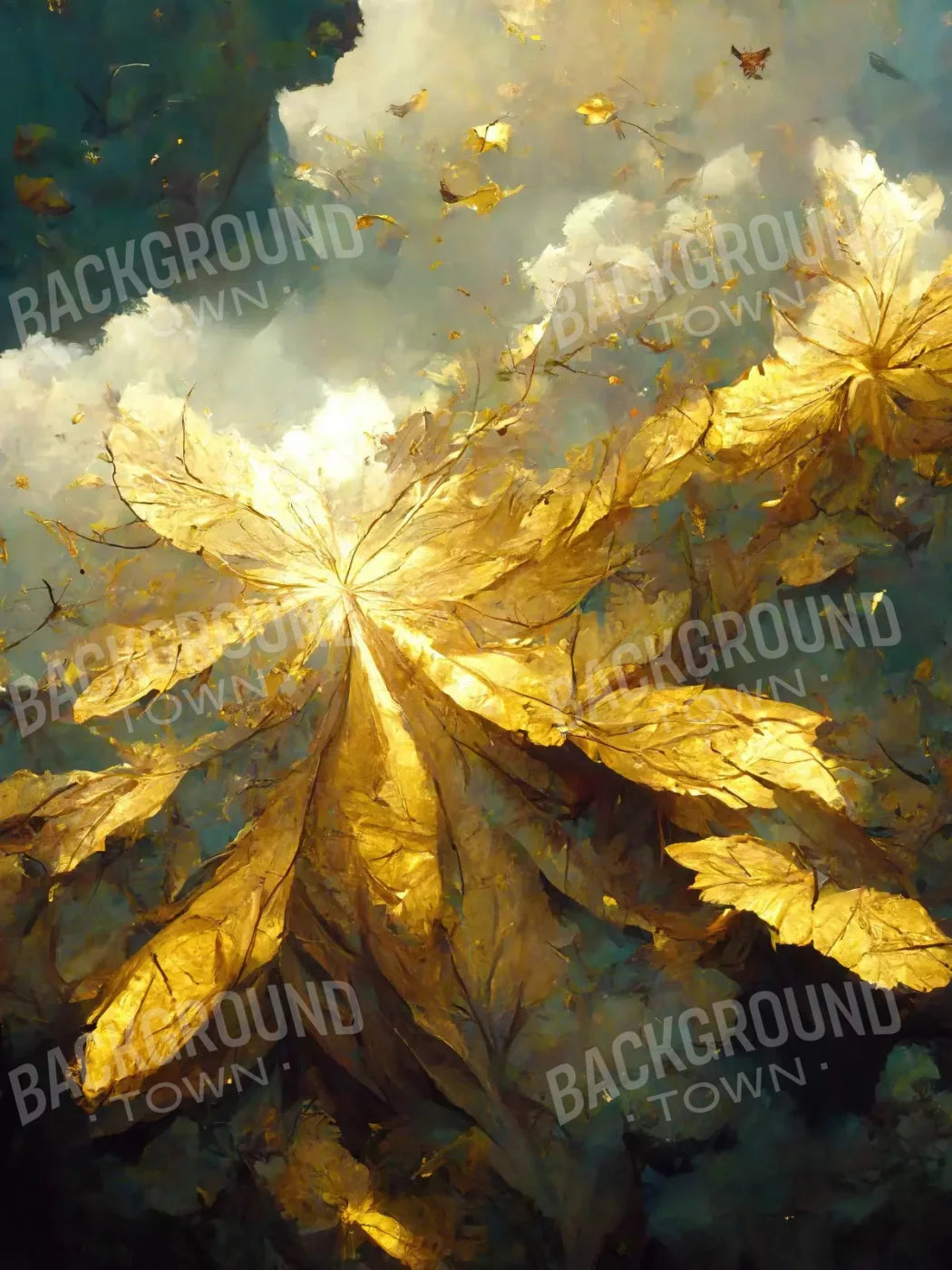 Gold Keeper 5X68 Fleece ( 60 X 80 Inch ) Backdrop