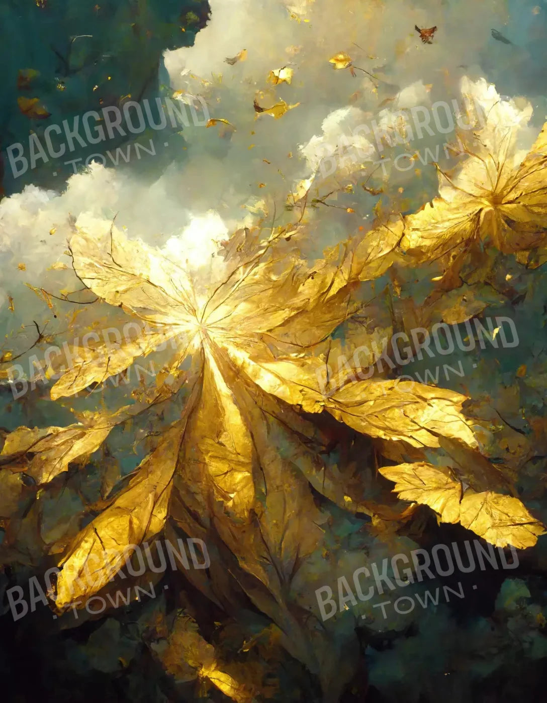 Gold Keeper 6X8 Fleece ( 72 X 96 Inch ) Backdrop