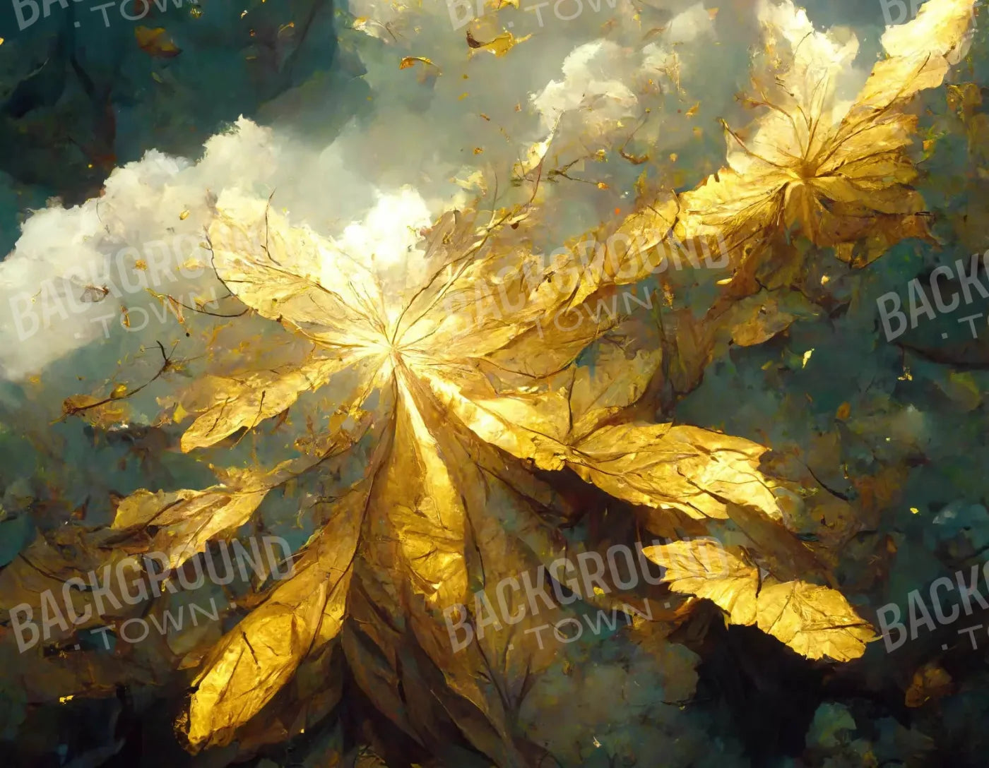 Gold Keeper 8X6 Fleece ( 96 X 72 Inch ) Backdrop