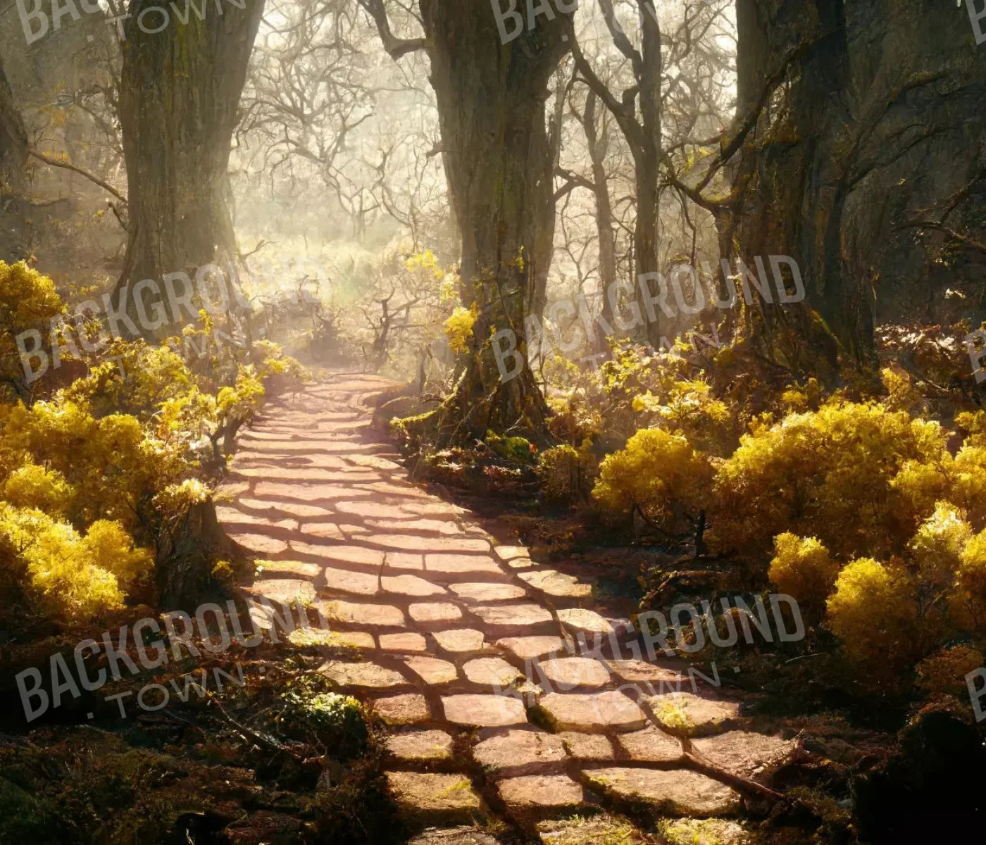 Gold Path 12X10 Ultracloth ( 144 X 120 Inch ) Backdrop