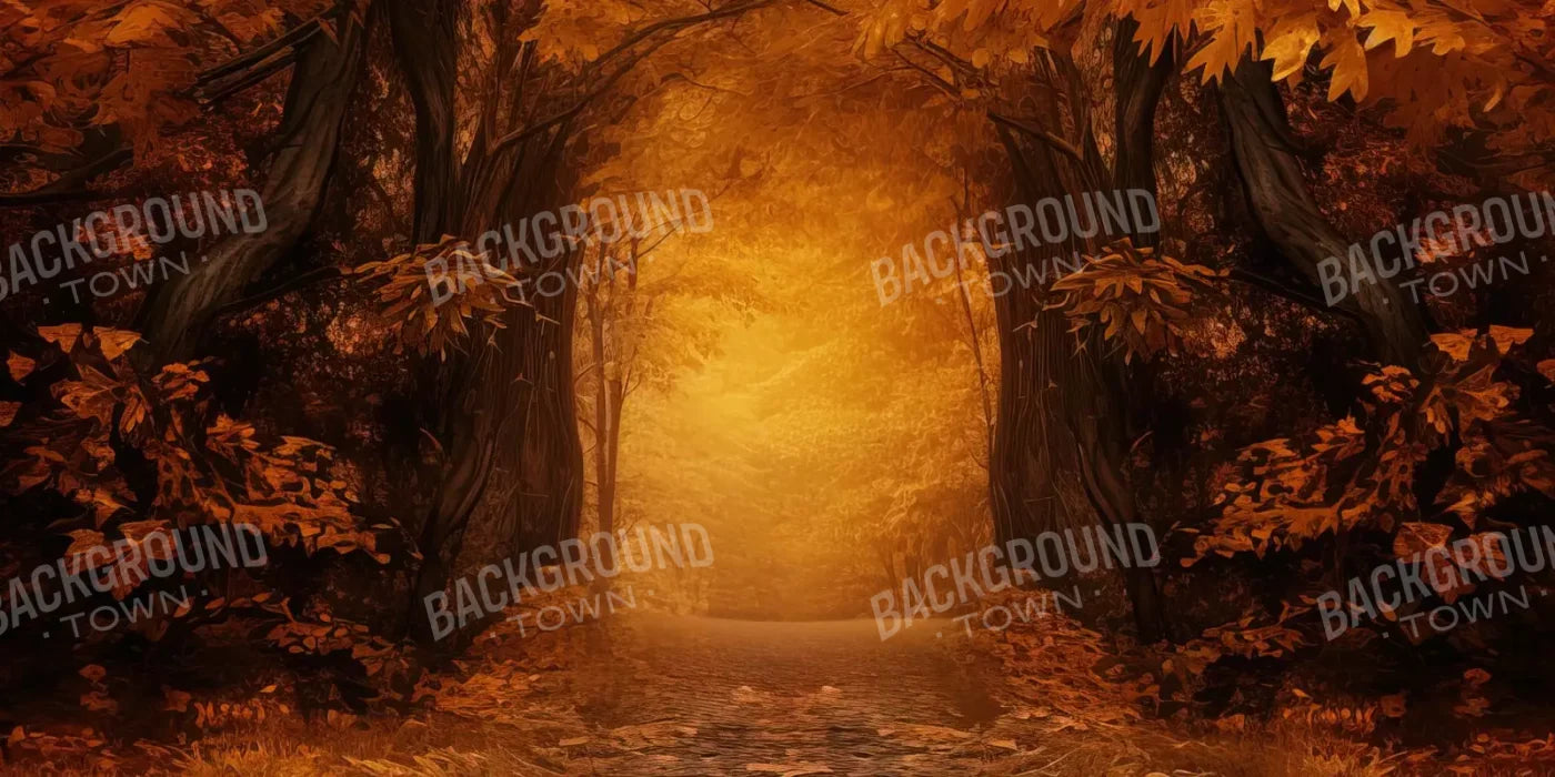 Golden Autumn Gateway Ii 20’X10’ Ultracloth (240 X 120 Inch) Backdrop