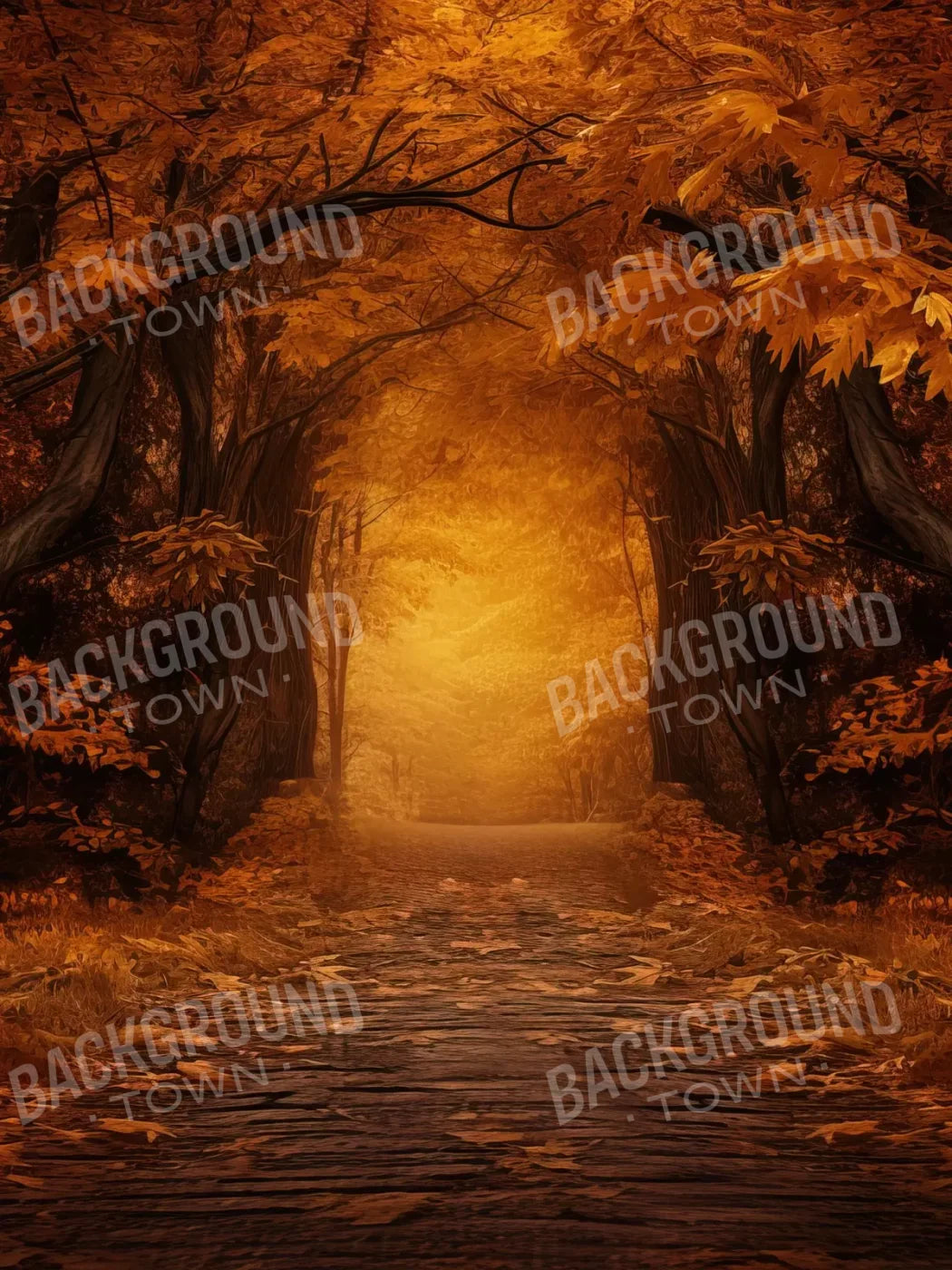 Golden Autumn Gateway Ii 6’X8’ Fleece (72 X 96 Inch) Backdrop