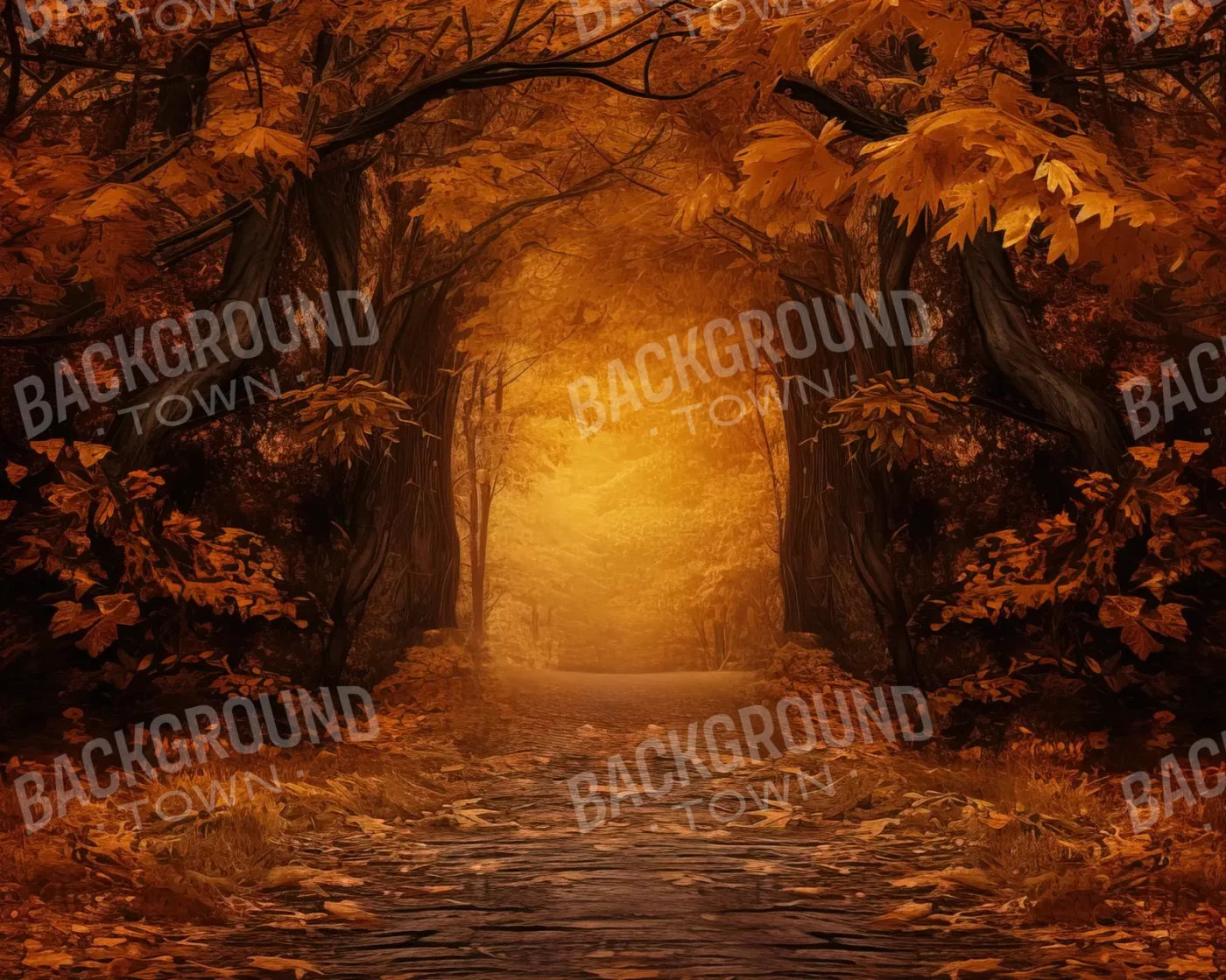 Golden Autumn Gateway Ii 10’X8’ Fleece (120 X 96 Inch) Backdrop