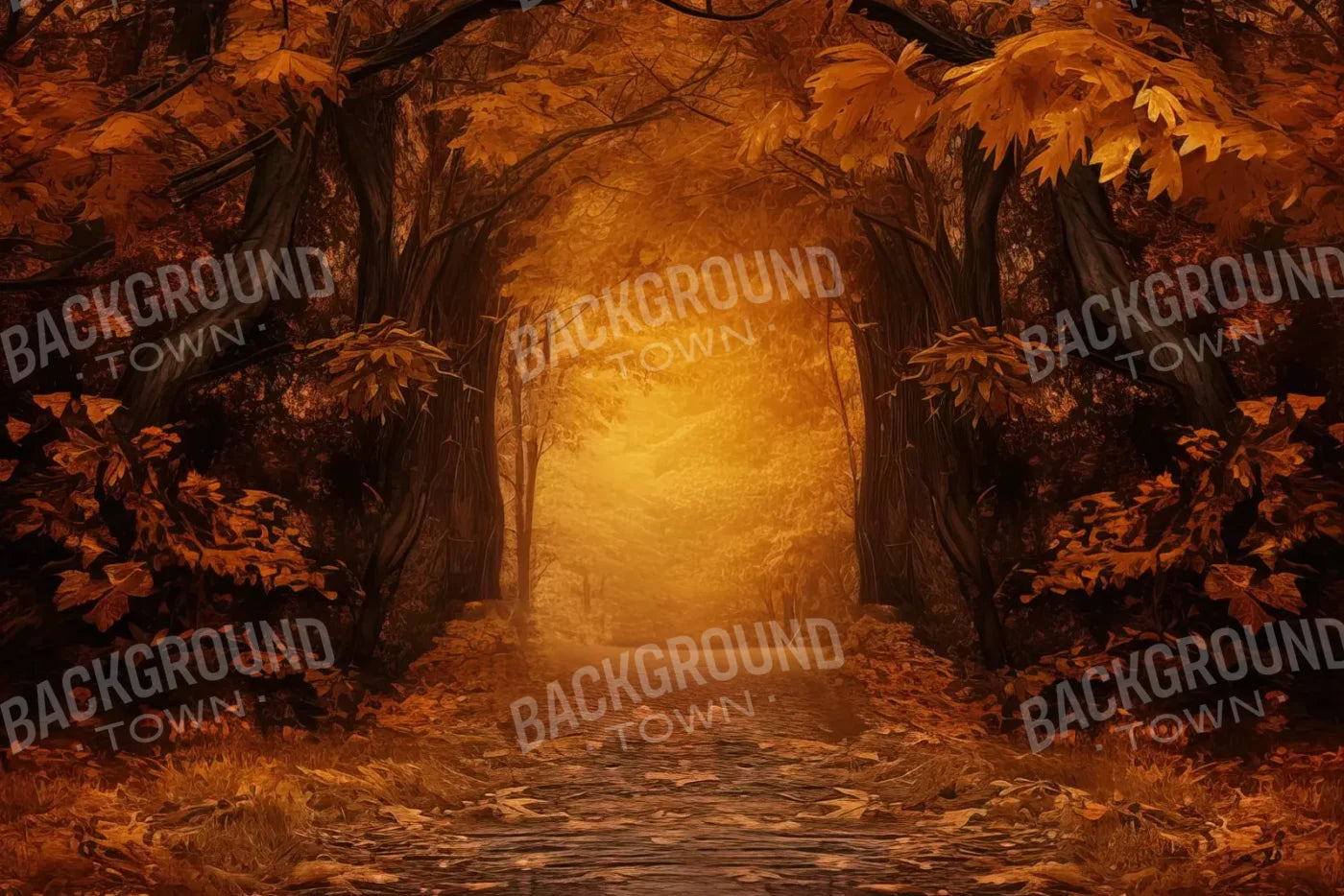 Golden Autumn Gateway Ii 12’X8’ Ultracloth (144 X 96 Inch) Backdrop