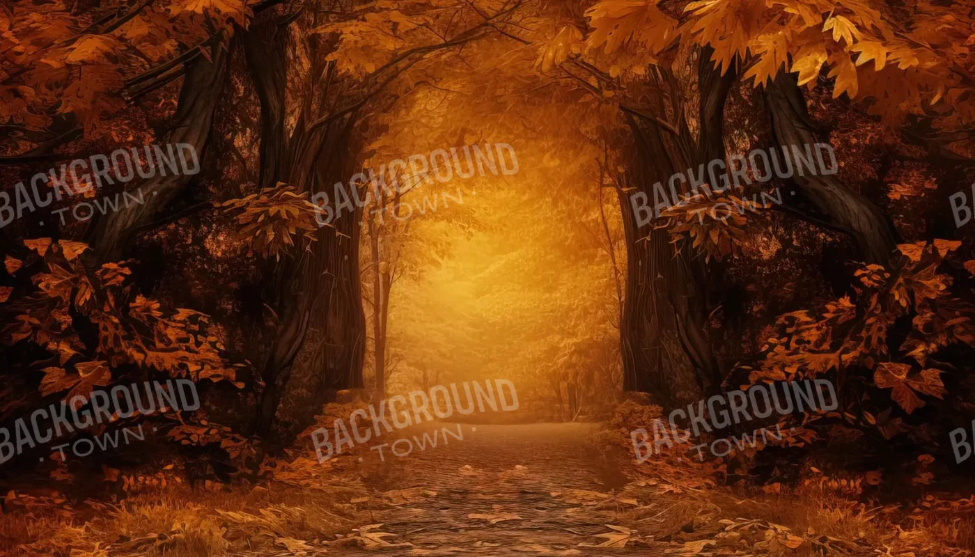 Golden Autumn Gateway Ii 14’X8’ Ultracloth (168 X 96 Inch) Backdrop