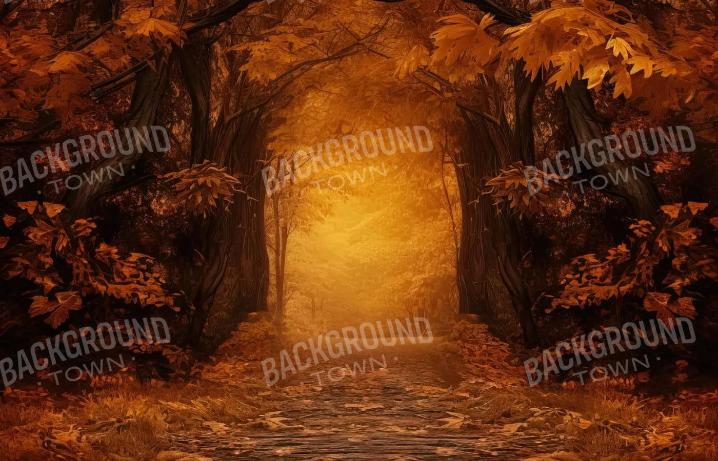 Golden Autumn Gateway Ii 14’X9’ Ultracloth (168 X 108 Inch) Backdrop
