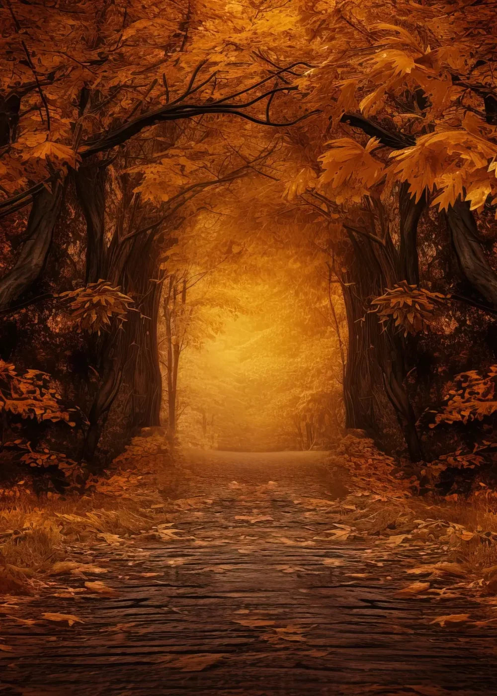 Golden Autumn Gateway Ii 5’X7’ Ultracloth (60 X 84 Inch) Backdrop