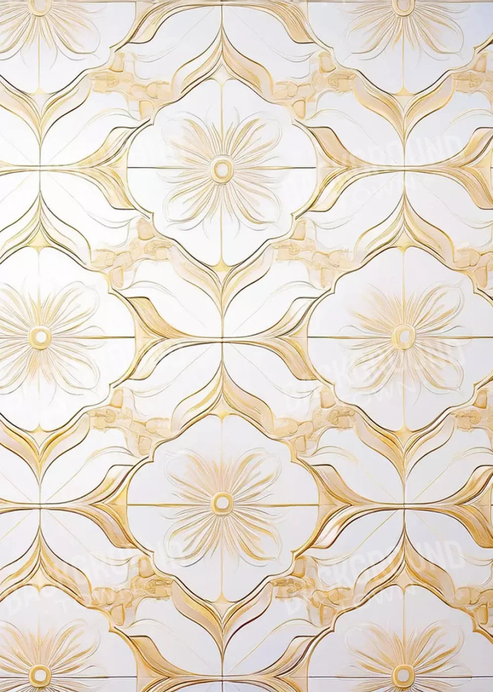 Golden Ballroom 5’X7’ Ultracloth (60 X 84 Inch) Backdrop