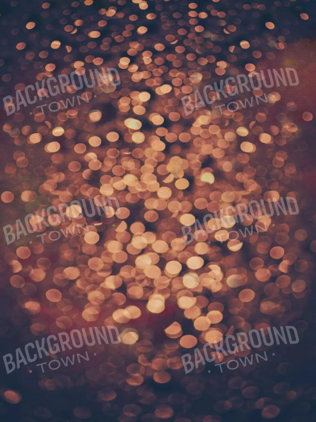 Golden Bokeh Lights 5X68 Fleece ( 60 X 80 Inch ) Backdrop