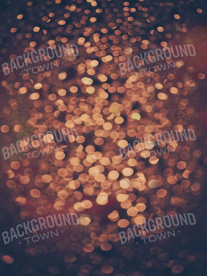 Golden Bokeh Lights 5X7 Ultracloth ( 60 X 84 Inch ) Backdrop