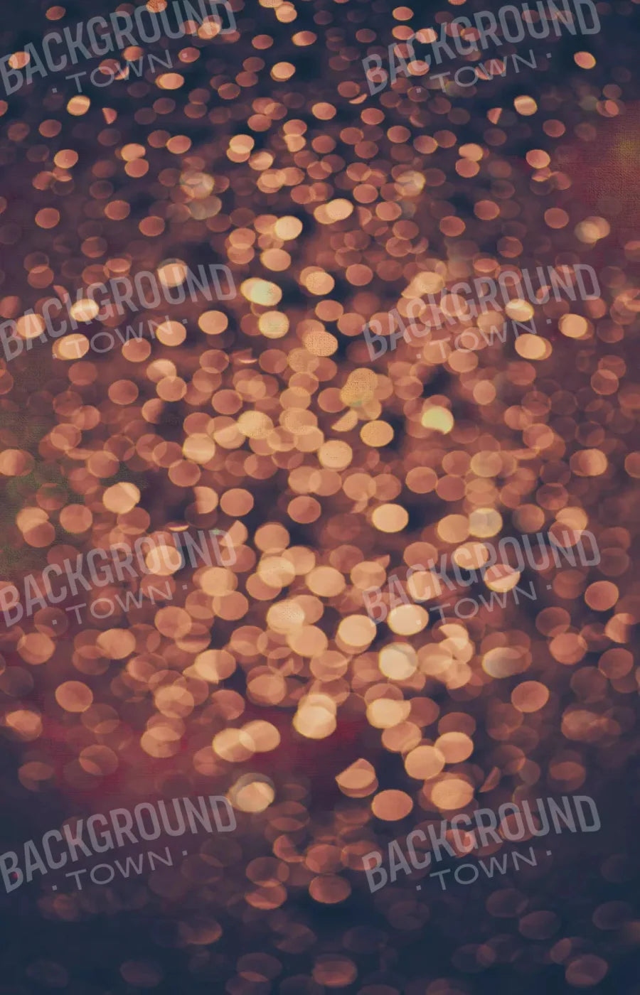 Golden Bokeh Lights 8X12 Ultracloth ( 96 X 144 Inch ) Backdrop