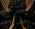 Gold Black  Backdrop for Photography
