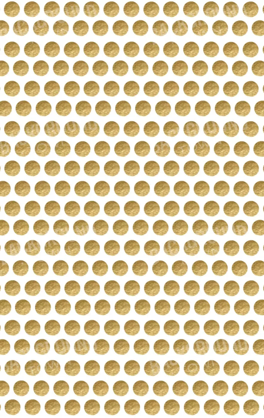 Golden Dots 10X16 Ultracloth ( 120 X 192 Inch ) Backdrop
