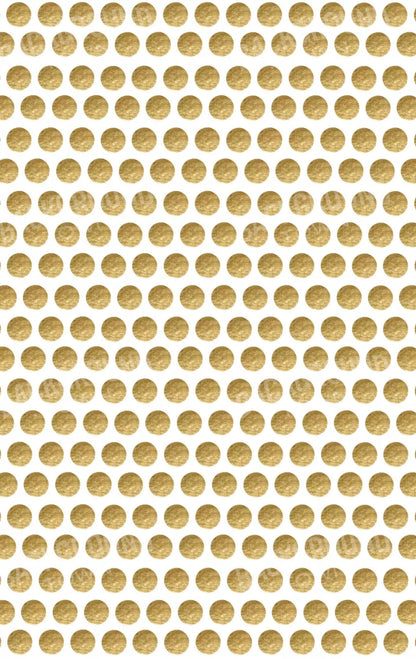 Golden Dots 10X16 Ultracloth ( 120 X 192 Inch ) Backdrop