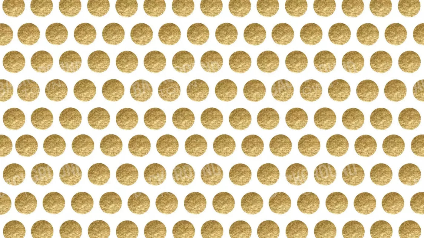 Golden Dots 14X8 Ultracloth ( 168 X 96 Inch ) Backdrop