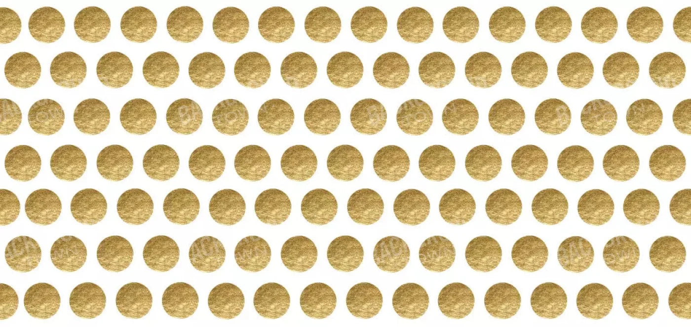 Golden Dots 16X8 Ultracloth ( 192 X 96 Inch ) Backdrop