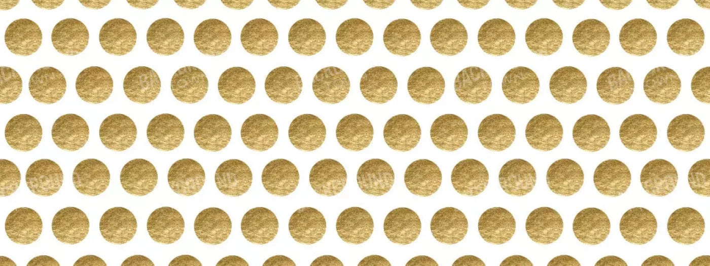 Golden Dots 20X8 Ultracloth ( 240 X 96 Inch ) Backdrop