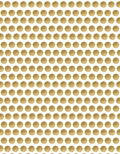 Golden Dots 6X8 Fleece ( 72 X 96 Inch ) Backdrop