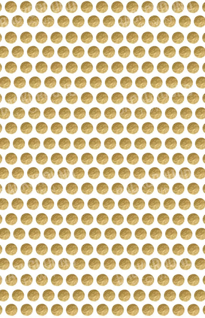 Golden Dots 8X12 Ultracloth ( 96 X 144 Inch ) Backdrop
