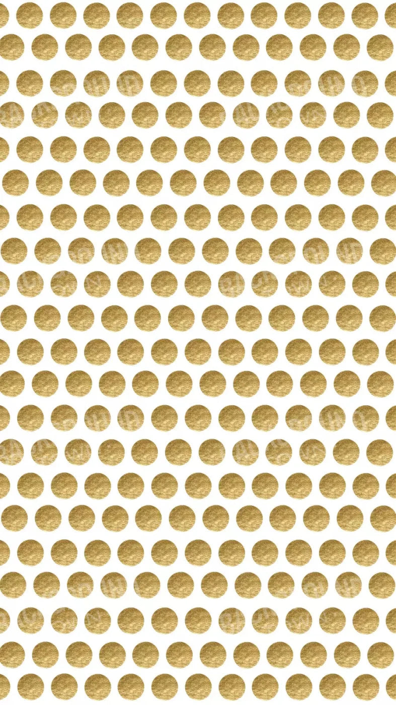 Golden Dots 8X14 Ultracloth ( 96 X 168 Inch ) Backdrop