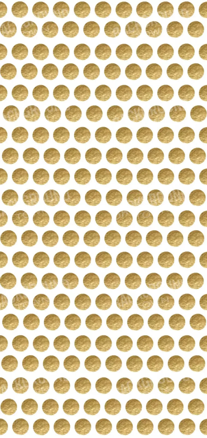 Golden Dots 8X16 Ultracloth ( 96 X 192 Inch ) Backdrop