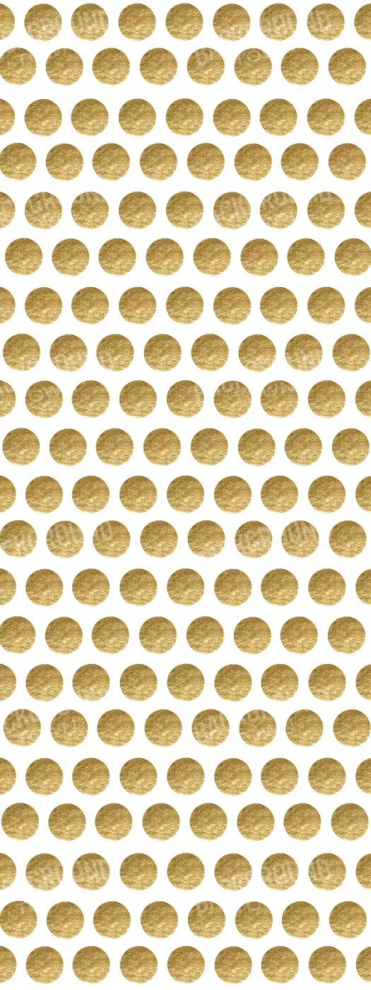 Golden Dots 8X20 Ultracloth ( 96 X 240 Inch ) Backdrop