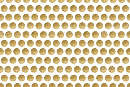 Golden Dots 8X5 Ultracloth ( 96 X 60 Inch ) Backdrop
